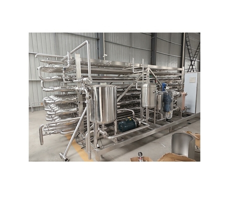 Polish 4T Tube In Tube Pasteurizer UHT Sterilisator voor het verwerken van geconcentreerde mango pulp