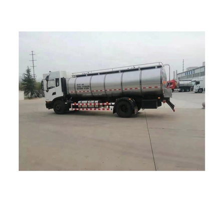 Tankwagen voor het transport van melk van 5000 liter voor de opslag en verwerking van melk