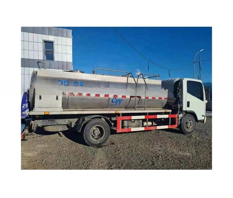 Tankwagen voor het transport van melk van 5000 liter voor de opslag en verwerking van melk