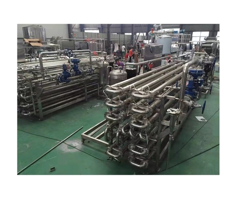 Siroopsterilisatieapparatuur voor de melkverwerking 220V/380V/415V/440V spanning