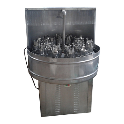 Laatste ontwerp semi-automatische flessen spoelmachine voor het vullen van water