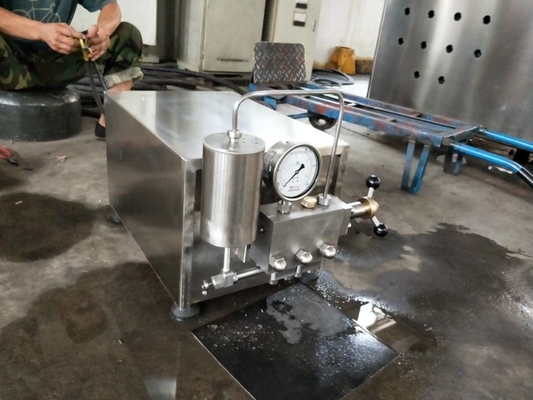 Polish Mirror Polished 20L/H Mini Scale Milk Homogenizer voor verwerking van kleine partijen