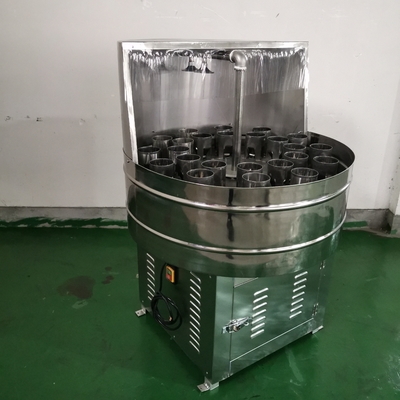 Laatste ontwerp semi-automatische flessen spoelmachine voor het vullen van water