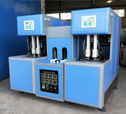 Infraroodverwarming Twee holte PET-flessen blaasmachine voor gladde flessenproductie