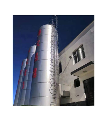 Grote melk silo tank gemaakt van roestvrij staal 304/316L voor opslag