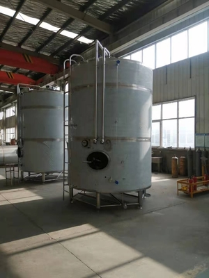 Grote melk silo tank gemaakt van roestvrij staal 304/316L voor opslag