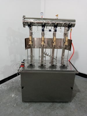 2000BPH semi-automatische mineraalwater koolzuurhoudende dranken bier flessen vulmachine