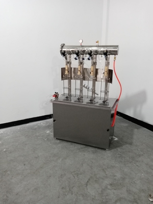 2000BPH semi-automatische mineraalwater koolzuurhoudende dranken bier flessen vulmachine