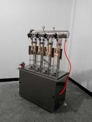 2000BPH semi-automatische mineraalwater koolzuurhoudende dranken bier flessen vulmachine