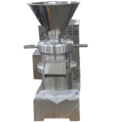 Industriële roestvrij staal 5,5 kW Dry Almond Colloid Mill voor 300kg/h Capaciteit