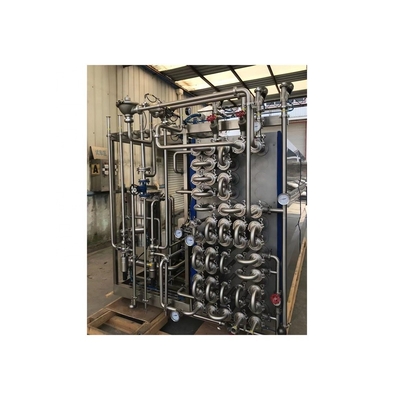 Geavanceerde 5,5 kW Tubular Pasteurizer voor melk sap en siroop Sterilisatie Machine
