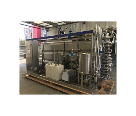 Geavanceerde 5,5 kW Tubular Pasteurizer voor melk sap en siroop Sterilisatie Machine
