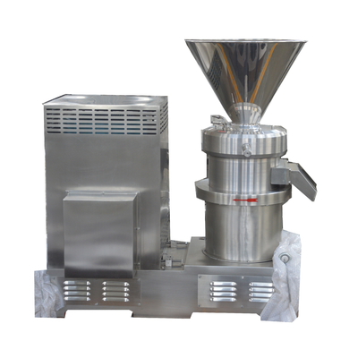 Industriële roestvrij staal 5,5 kW Dry Almond Colloid Mill voor 300kg/h Capaciteit