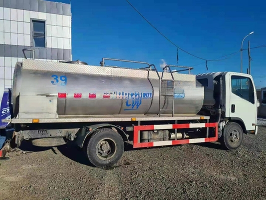 Aanvraag voor het maken van kaas SUS304/316L Milk Transporter Tank Promotie