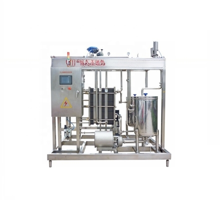 2000L/H Plaat-type melkpasteurisator met aanpasbare sterilisatietijd van 15-30 seconden