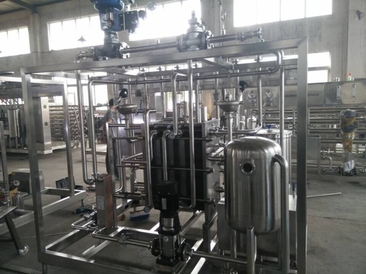 2000L/H Plaat-type melkpasteurisator met aanpasbare sterilisatietijd van 15-30 seconden