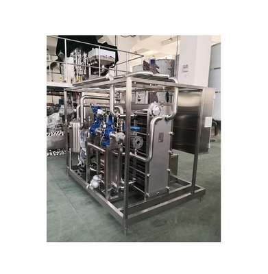 15-30 seconden Sterilisatietijd Bier Flash Pasteurisator voor precieze en pasteurisatie