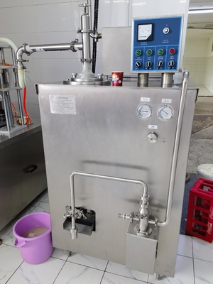 Polish Mirror gepolijst 150L/H continue hard ijsvriezer voor massaproductie