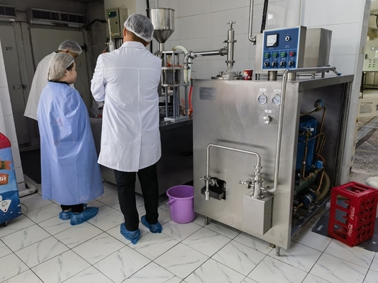 Voedsel- en hygiënecontinuous Ice Cream Freezer met precieze 2 4C Input Temperature Control