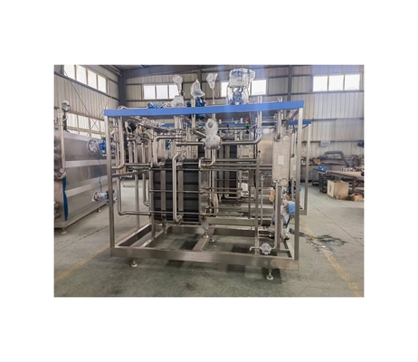 304/316 Pasteurisator van roestvrijstalen platen voor sappasteurisatie