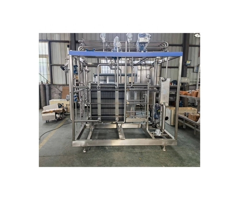 Roestvrij staal 304/316 Theedranken HTST Pasteurisator met elektrische/stoomverwarming