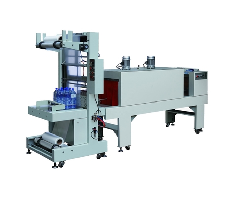 Elektrisch aangedreven semi-automatische flessenkrimpmachine voor krimpfilmverpakking