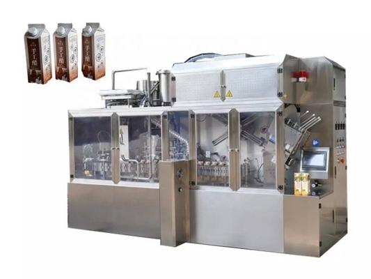 2000 verpakkingen/u Automatische vul- en dopmachine voor melkverpakkingen