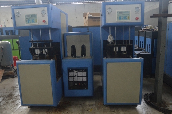 1250 kg Gewicht Semi-automatische MG-880 zuivere waterfles blaasgietmachine voor flessen