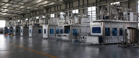 6000 verpakkingen/uur UHT-machine voor het vullen van melk met opstaande zak en melkverpakkingstype