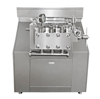 Voedingsmiddelen en dranken 1500L/h Homogenisator met drie zuigers voor melkverwerkingslijn