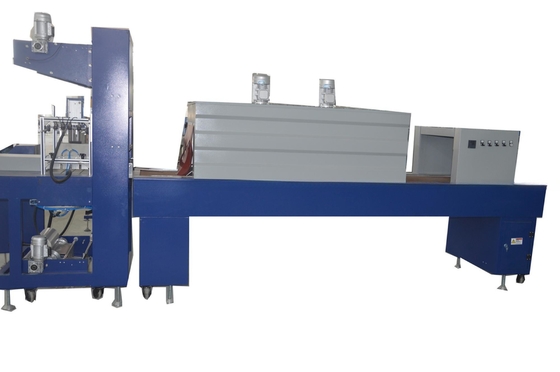 Volledig automatische sapflessen warmte krimpen verpakkingsmachine voor boerderijen productielijn