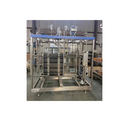 Standard Size 8000 KG Melk- en yoghurtsterilisator voor het sterilisatieproces van dranken