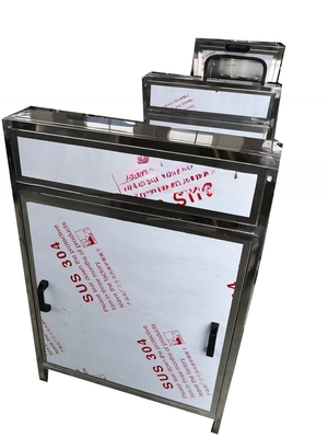 1250*950*1210 Halfautomatische 300b/h 3-vat flessenwasmachine met decapping functie voor 5 gallon