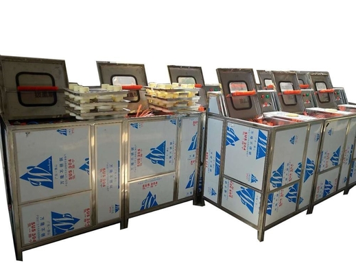 1250*950*1210 Halfautomatische 300b/h 3-vat flessenwasmachine met decapping functie voor 5 gallon