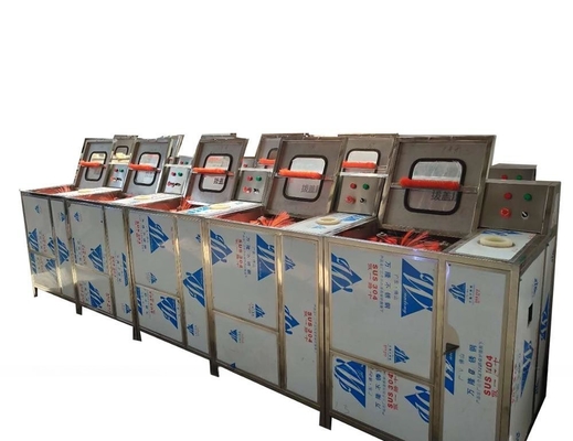 1250*950*1210 Halfautomatische 300b/h 3-vat flessenwasmachine met decapping functie voor 5 gallon