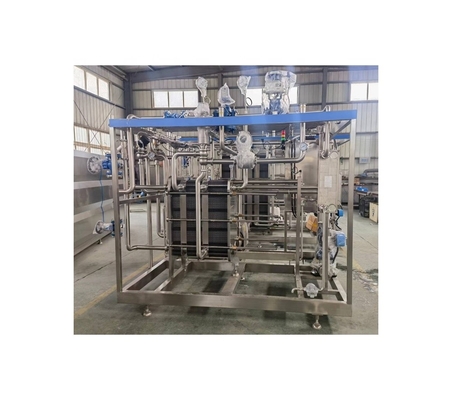 Versatile melksterilisator Plaatwarmtewisselaar UHT-sterilisator voor de verwerking van dranken