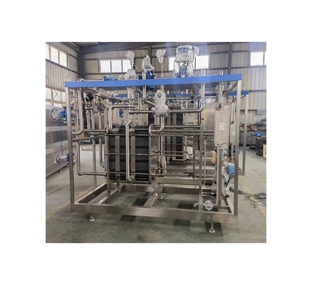 Versatile melksterilisator Plaatwarmtewisselaar UHT-sterilisator voor de verwerking van dranken