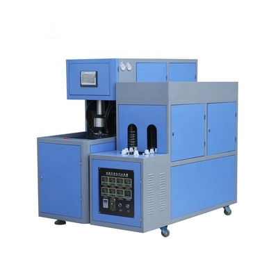 Hoogdrukklep semi-automatische een holte 5L Plastic breedhals potten blaasgietmachine met malen
