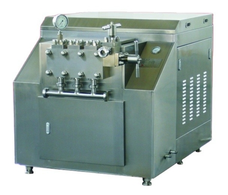 37 kW motorvermogen Hoogdruk homogeniseringsmachine voor de melkverwerking 5000L/h 25mpa