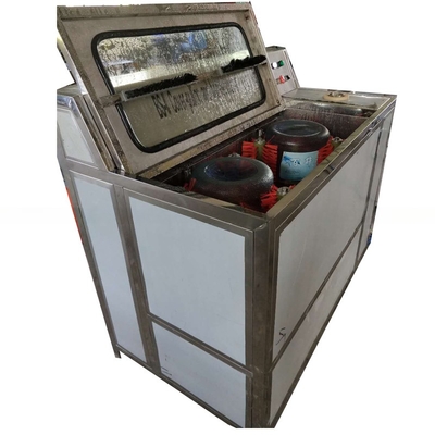 220V/380V/400V half-automatische dubbelstation 5 gallon PC flessenwasmachine