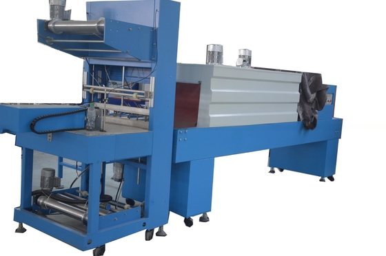 Verpakkingsmateriaal van kunststof Flessen Verpakkingsmachine met warmteverminderende oven