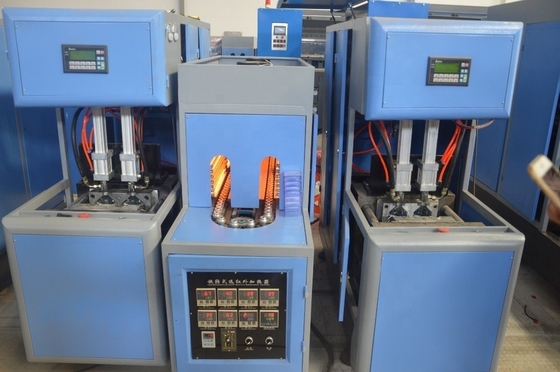 Fabrieksfabriek Semi-automatische 2000B/H Een verwarmer trek twee blaasgietmachine Gewicht KG 1250 KG