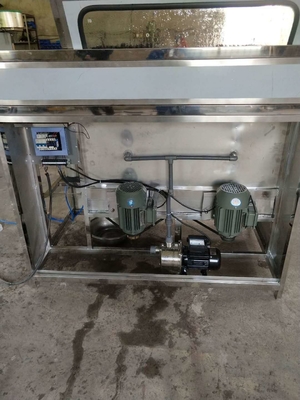 5 gallon binnen spoelen en buiten borstelen machine voor glasverpakkingen 1250*950*1210