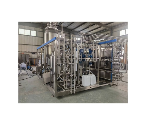 Juice VTIS Sterilisator Machine Verrijkte melk Sterilisatie efficiëntie 2T-30T per uur