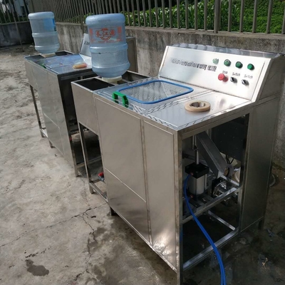 5 gallon binnen spoelen en buiten borstelen machine voor glasverpakkingen 1250*950*1210