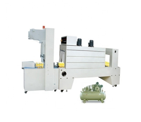 Elektrisch aangedreven semi-automatische flessenkrimpmachine voor krimpfilmverpakking