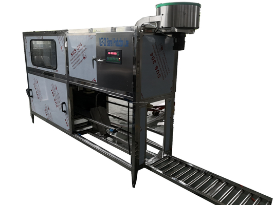 Volledig automatische 150B/H 20L plastic trommel wasmachine voor het vullen van containers