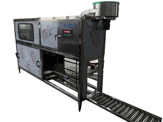 Volledig automatisch 20L mineraalwater trommel spoelen vul cappen machine