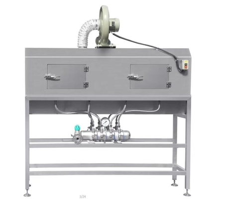 250 kg capaciteit 2m PET-fles stoomtype label warmte krimptunnel voor prestaties