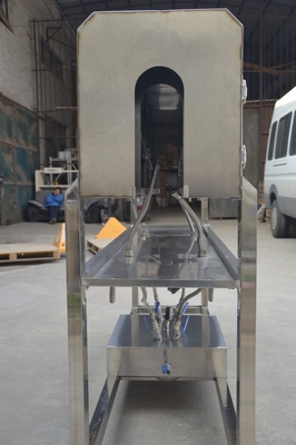 250 kg capaciteit 2m PET-fles stoomtype label warmte krimptunnel voor prestaties